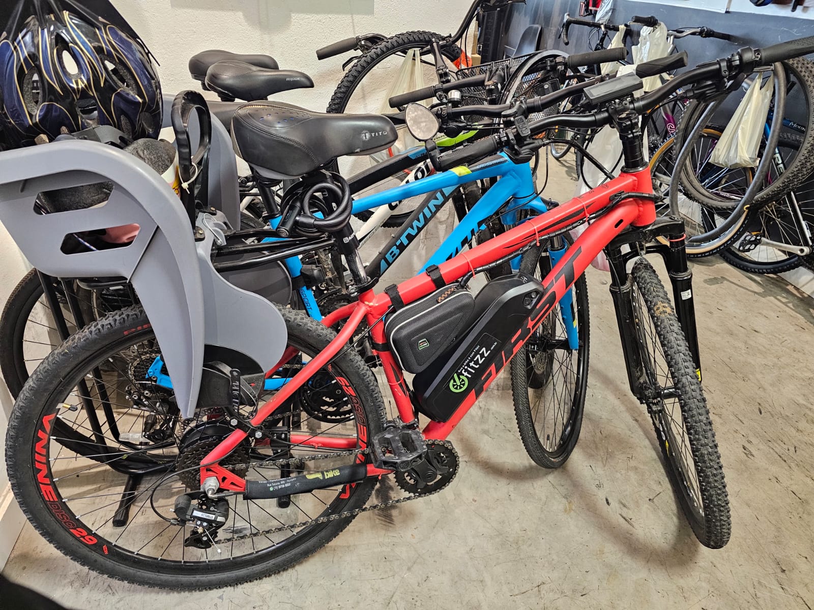 Bike Nova Montada com Kit